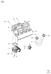 CN39436AB-GASKET,W.PUMP INLET