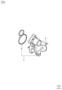 FS18A586AD-THERMOSTAT ASSY