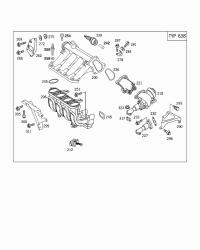 6110980180-GASKET-O/F TO TIMING CASE W272