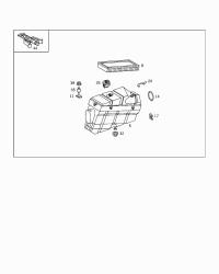 0030948704-AIR FILTER ELMT-C(W204)D