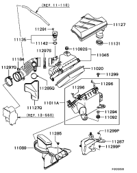 MN135269-ELEMENT, AIR CLEANER ATK412