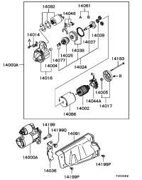 1810A001-STARTER ASSY