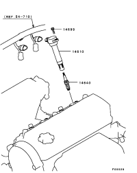 MN158596-SPARK PLUG