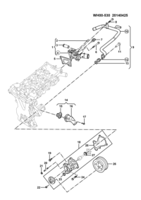 23884981-PUMP ASSY-WATER