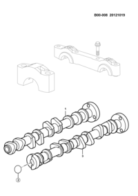 9002821-CAMSHAFT ASSY-INTAKE