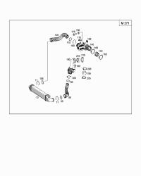 2710940682-RADIATOR HOSE W124/E200/E220