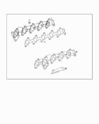6121420380-GASKET-O/F TO TIMING CASE W272