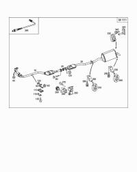 0015407317-LAMBDA SENSOR 4T/450MM-R199