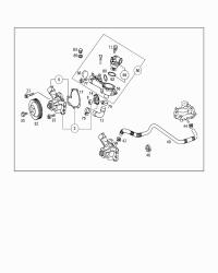1112004301-WATER PUMP W/SEAL W203/211