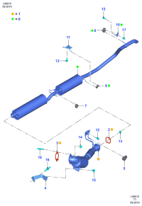 CC119451BB-GASKET,W.PUMP INLET