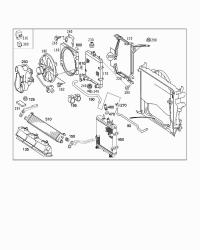 2205011482-RADIATOR HOSE W124/E200/E220