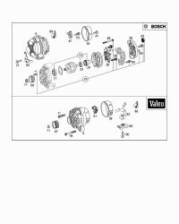 0101543202-ALTERNATOR 14V/150A-S(W220)199
