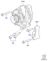 YLE500340-ALTERNATOR, 12V 80A 4PK, TOYOTA