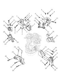 1077005500-MTG RUB ASSY,ENG