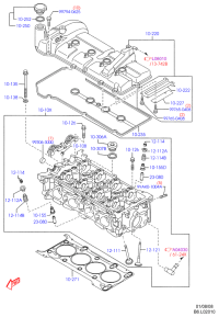 ZJ361001XA-ENG SUB ASSY (HEA