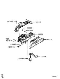 1555B038-MANIFOLD, EXHAUST