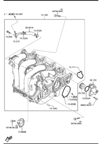Z62213100A-MANIFOLD INTAKE
