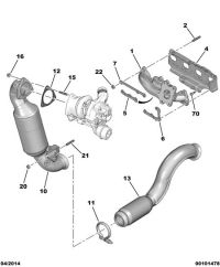 V759703180-MANIFOLD, EXHAUST