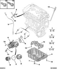 1103T5-BRACKET, OIL FILTER