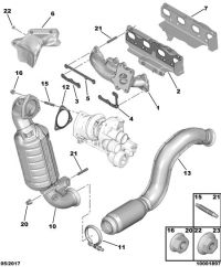 9676830280-PIPE,EXHAUST,FR