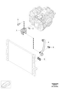 31319670-RADIATOR HOSE W124/E200/E220