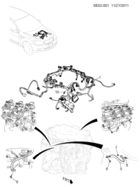 92068814-WIRE, ENGINE