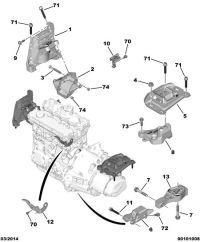 9678773280-ENGINE MOUNTING