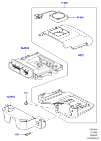 LR011701-BRACKET,HARNESS