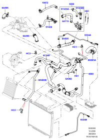 PCH503200-RADIATOR HOSE W124/E200/E220