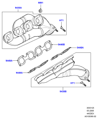 LKG000100-GASKET,W.PUMP INLET