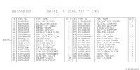 10105AB160-GSKT&SEAL SET-ENG