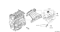 140412FL0A-ORNAMENT ASSY-ENGINE COVER