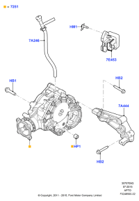 AA5Z7A444B-BRACKET,HARNESS