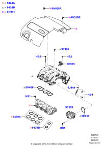 BB5Z6N041A-RUBBER,T/MISSION MT