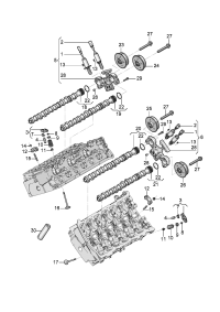 07P109088J-ADJUSTER,CAMSHAFT EXHAUT-X156
