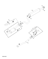 10130304-PIPE ASSY, EXHAUST, FRONT