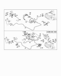 2024769026-RADIATOR HOSE W124/E200/E220