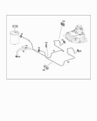 N000000003839-RADIATOR HOSE W124/E200/E220