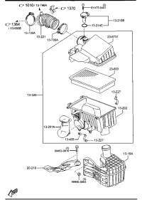 L83713320-CLEANER ASSY, AIR