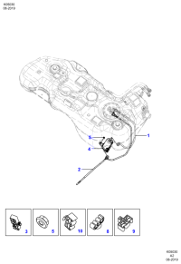 JS19B337BA-PIPE-FUEL RETURN