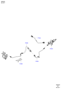 8A617K590DA-TUBE-CLUTCH OIL