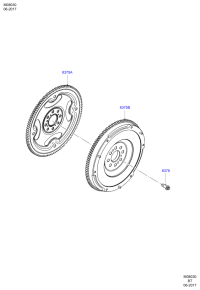 GN196375AB-FLYWHEEL ASSY