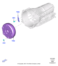 FR3Z7902A-CONVERTER ASSY, TORQUE