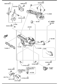 PE842050X-MANIFOLD, EXHAUST