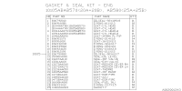 10105AB580-GSKT&SEAL SET-ENG