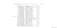 10105AB700-GSKT&SEAL SET-ENG
