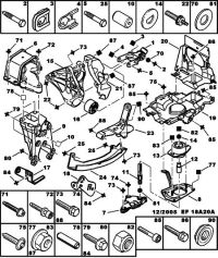 1807W0-ENGINE MOUNTING
