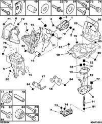 1839H1-ENGINE MOUNTING