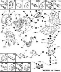 1839H8-ENGINE MOUNTING
