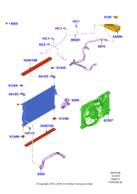 DG9Z8124C-Right side only/spacer/lower